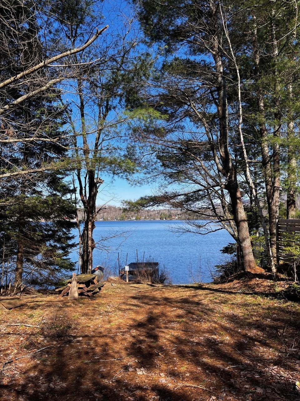 Accès au plan d'eau - 104 Ch. Brunette, Lac-Supérieur, QC - Outdoor With Body Of Water With View