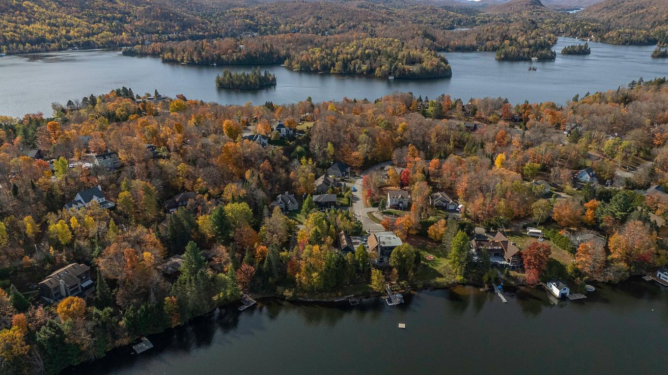 Photo aérienne - 180 Av. Nantel, Sainte-Agathe-Des-Monts, QC - Outdoor With Body Of Water With View