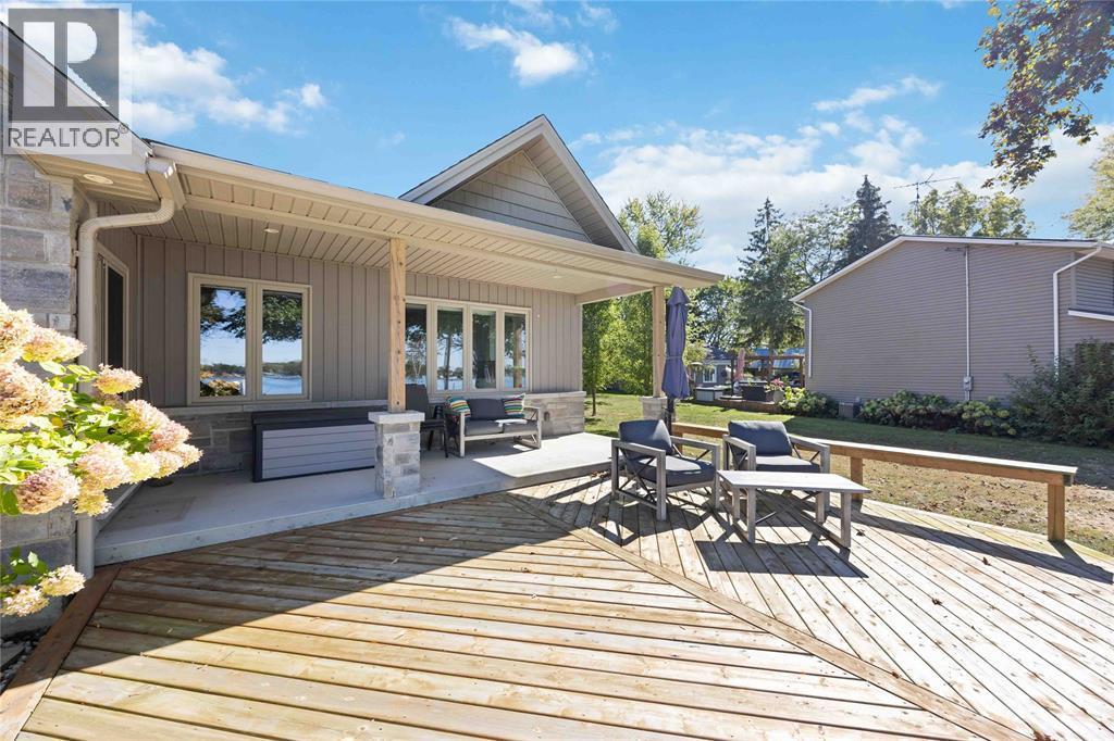 4052 St. Clair Parkway, Port Lambton, ON - Outdoor With Deck Patio Veranda
