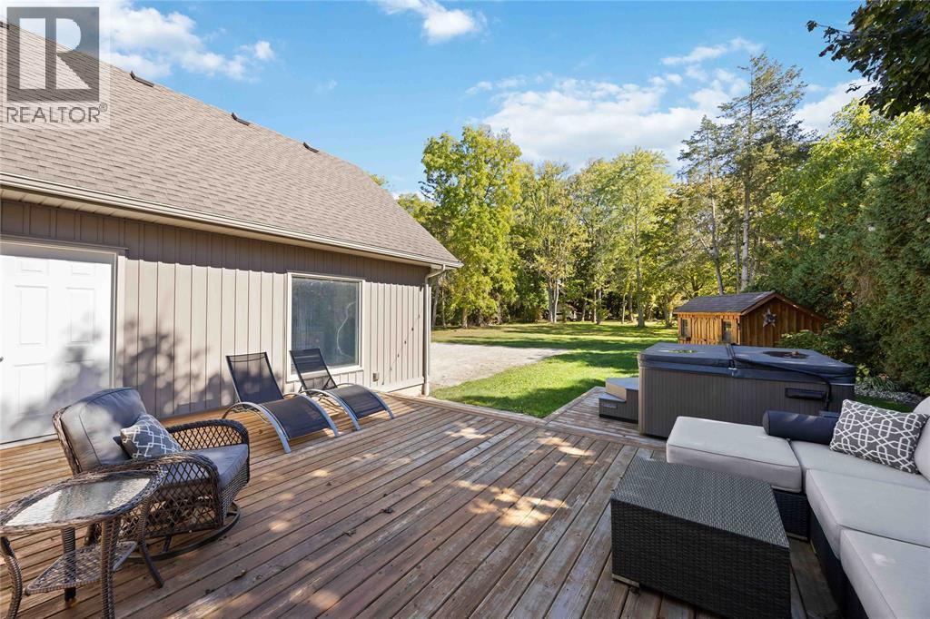 4052 St. Clair Parkway, Port Lambton, ON - Outdoor With Deck Patio Veranda With Exterior