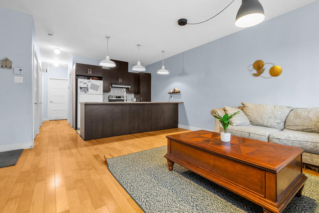 Vue d'ensemble - 102-5332 12E Avenue, Montréal (Rosemont/La Petite-Patrie), QC - Indoor Photo Showing Living Room