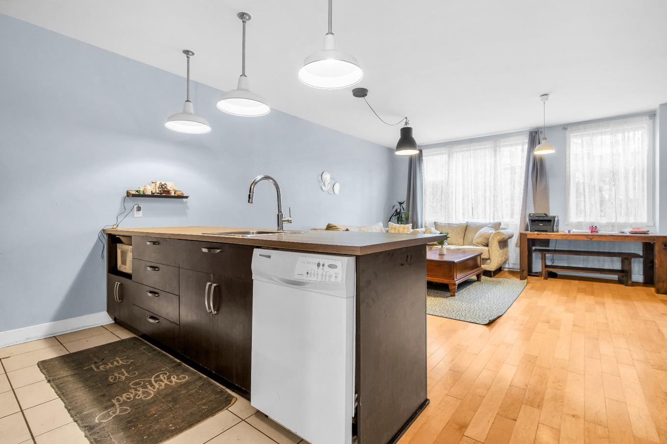 Vue d'ensemble - 102-5332 12E Avenue, Montréal (Rosemont/La Petite-Patrie), QC - Indoor Photo Showing Kitchen