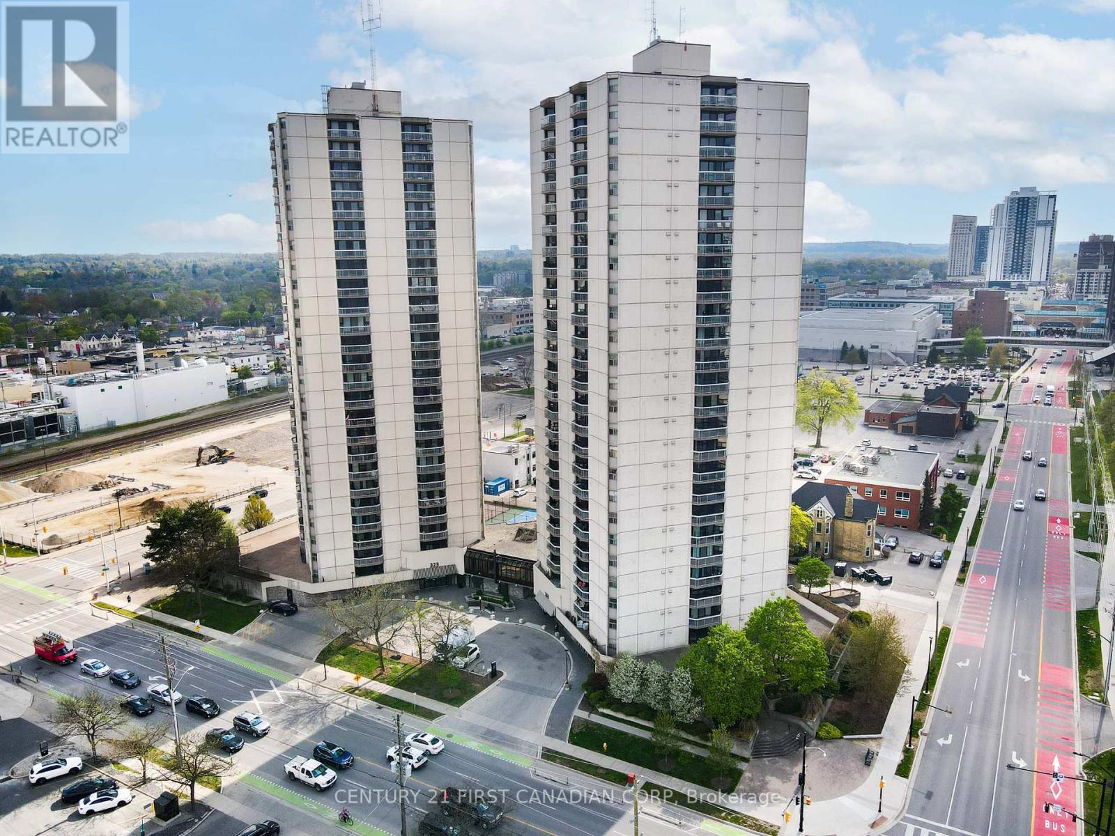402 - 363 Colborne Street, London East (East K), ON - Outdoor With Facade With View