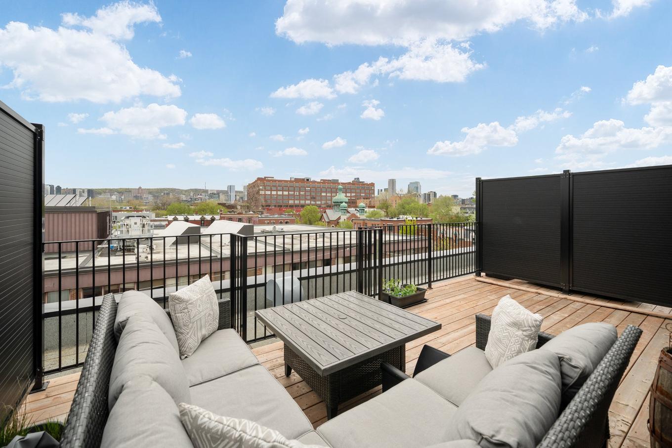 Balcon - 8-1820 Rue Mullins, Montréal (Le Sud-Ouest), QC - Outdoor With Exterior