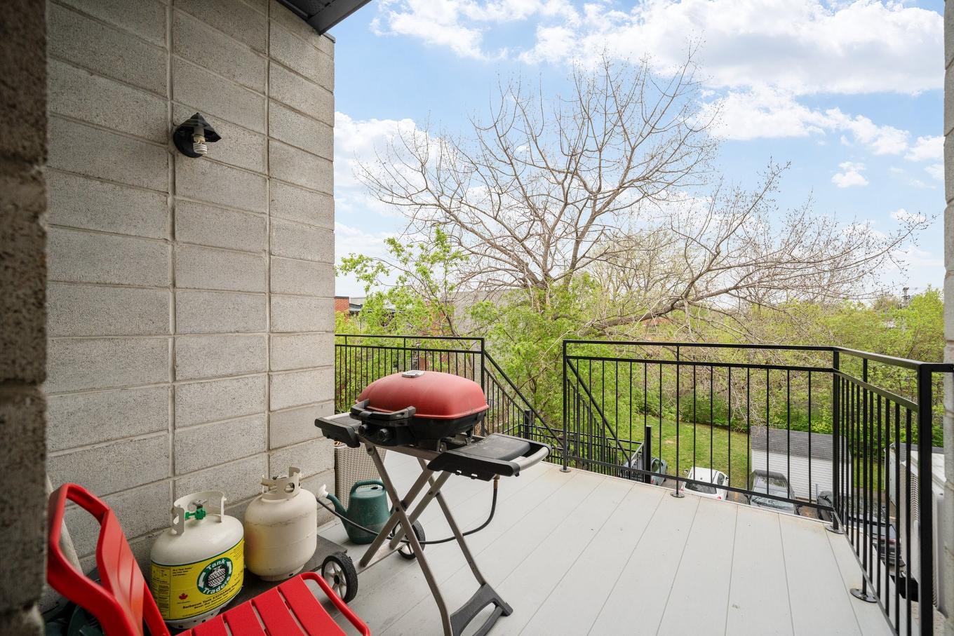 Balcon - 8-1820 Rue Mullins, Montréal (Le Sud-Ouest), QC - Outdoor With Exterior