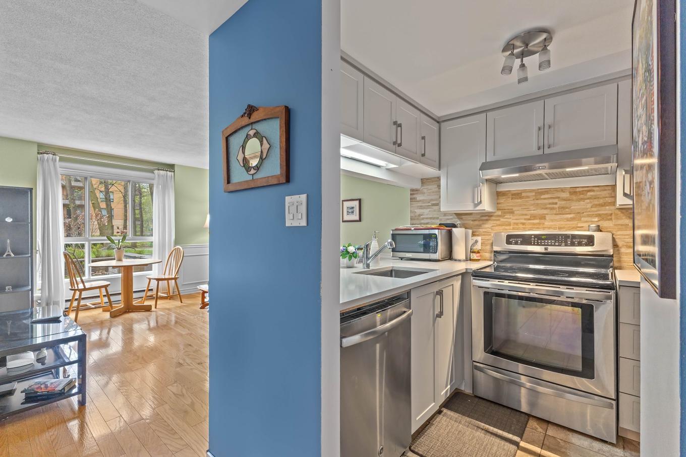 Kitchen - 116-4800 Rue Bossuet, Montréal (Mercier/Hochelaga-Maisonneuve), QC - Indoor Photo Showing Kitchen
