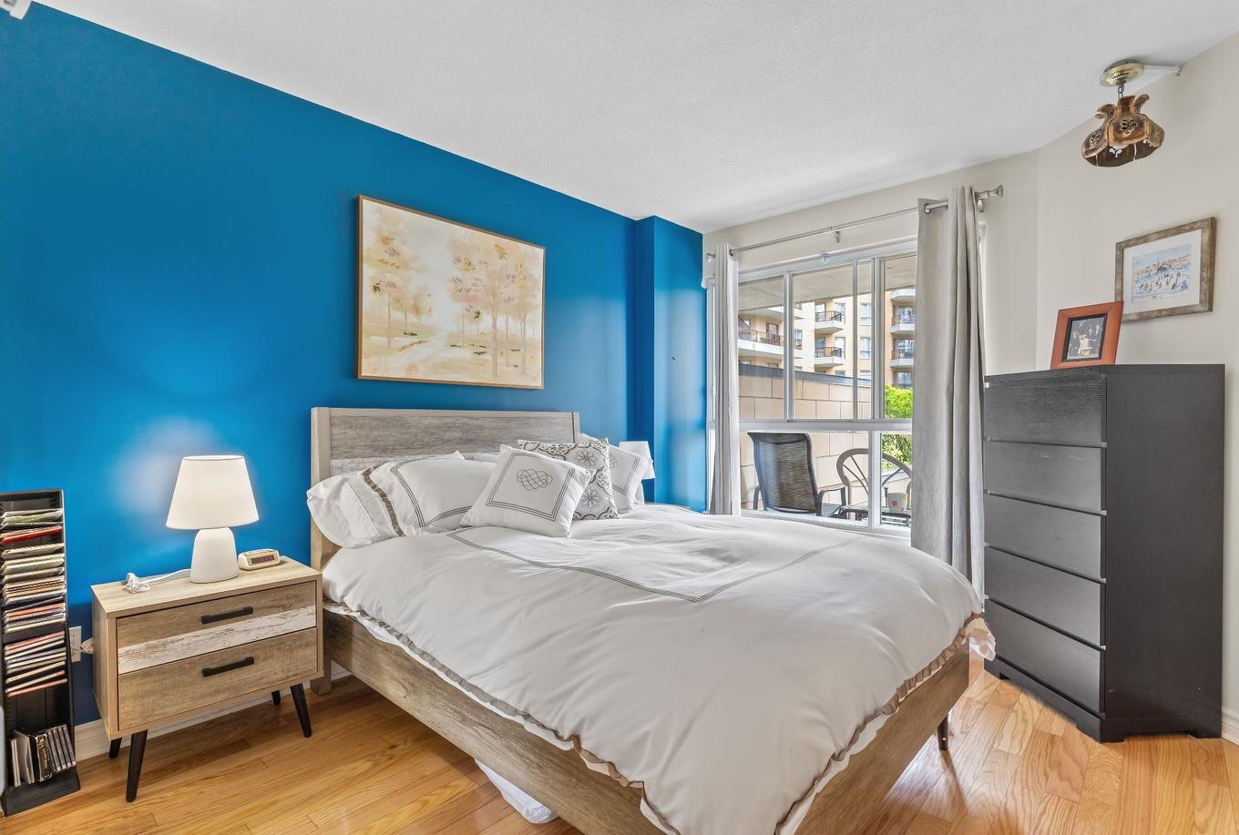 Bedroom - 116-4800 Rue Bossuet, Montréal (Mercier/Hochelaga-Maisonneuve), QC - Indoor Photo Showing Bedroom