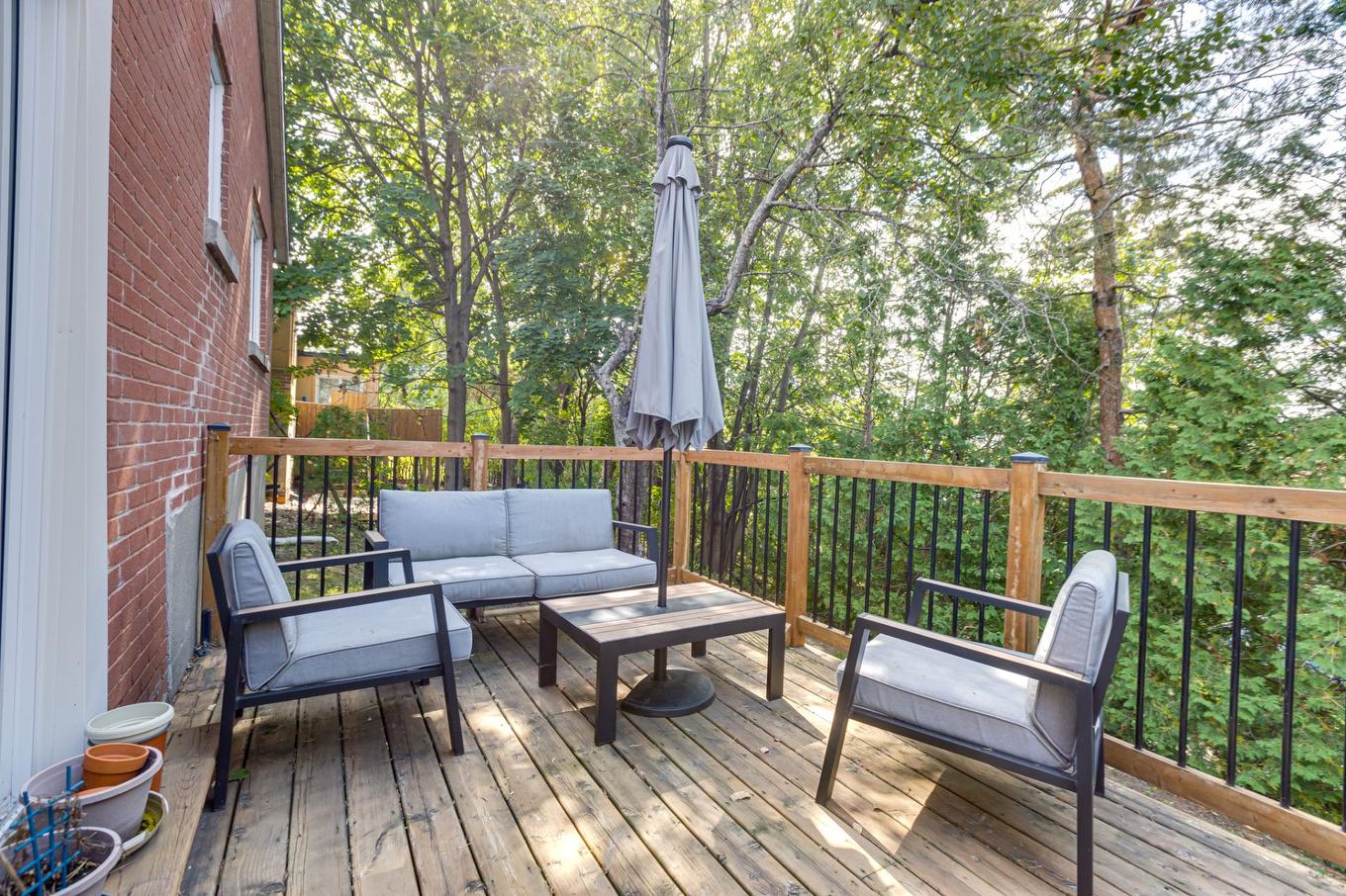 Balcon - 12240 Av. Salk, Montréal (Montréal-Nord), QC - Outdoor With Deck Patio Veranda With Exterior