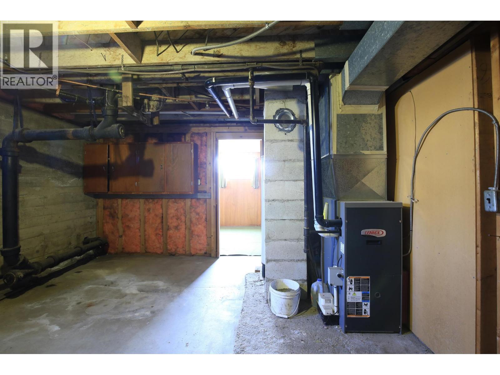 342 N Third Avenue, Williams Lake, BC - Indoor Photo Showing Basement