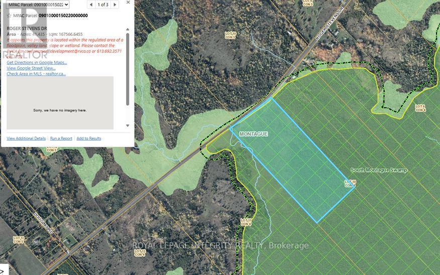 0000 Roger Stevens Road, Montague, ON