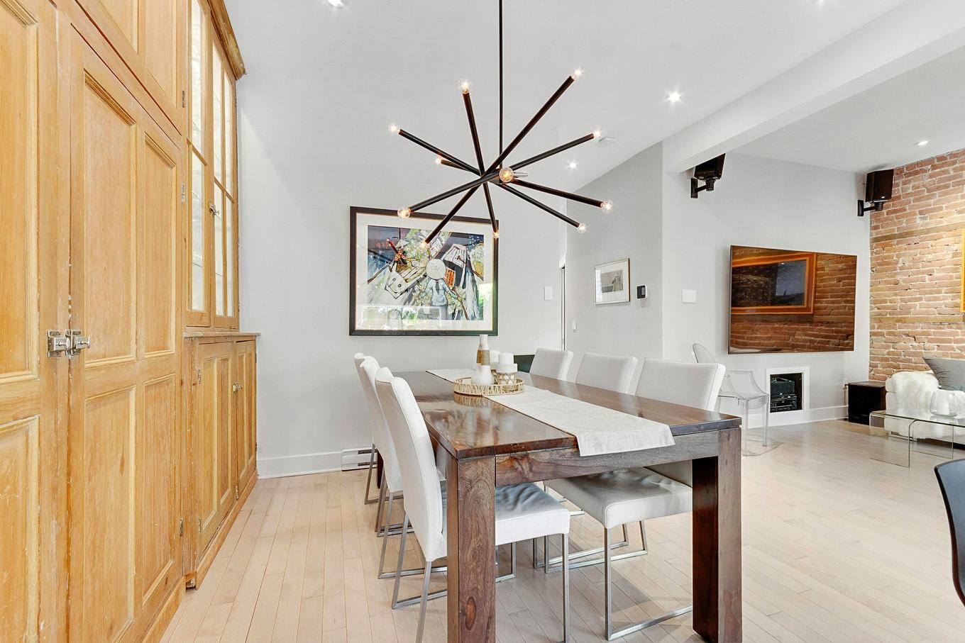 Dining room - 4622 - 4626 Av. De Lorimier, Montréal (Le Plateau-Mont-Royal), QC - Indoor Photo Showing Dining Room