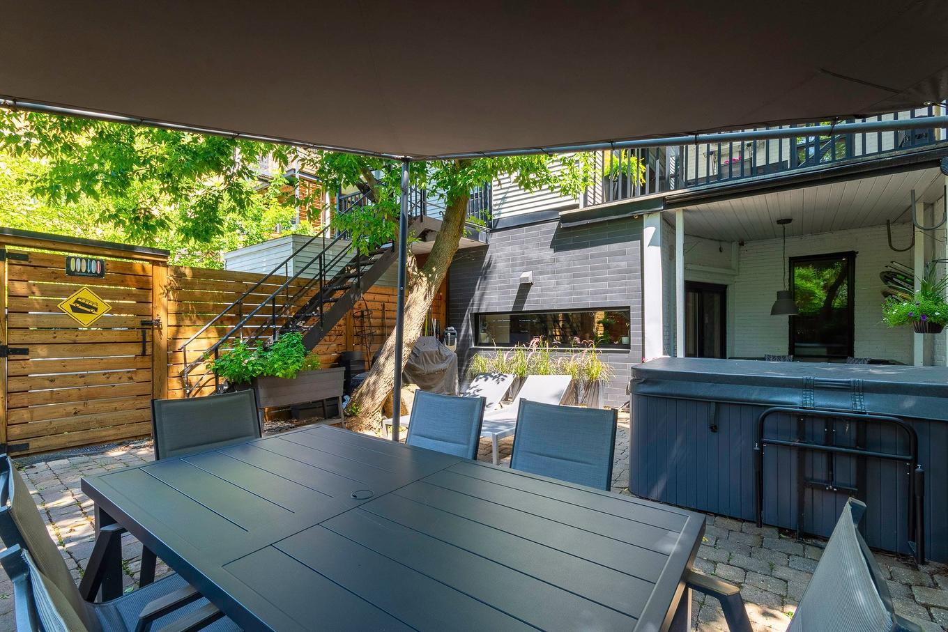 Patio - 4622 - 4626 Av. De Lorimier, Montréal (Le Plateau-Mont-Royal), QC - Outdoor With Deck Patio Veranda With Exterior