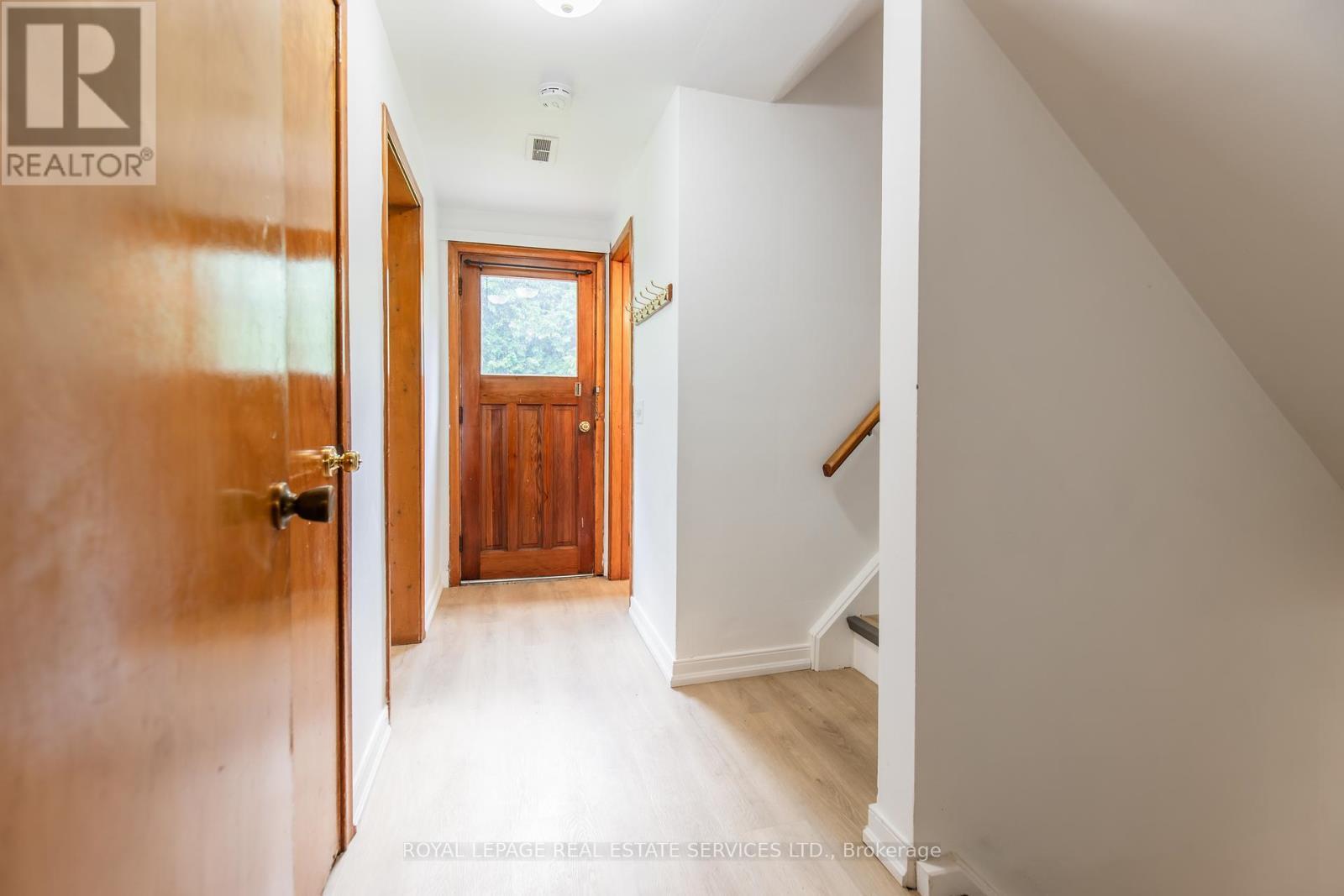 Door from back - Unit #2 - 227 Lakeshore Road W, Oakville, ON - Indoor Photo Showing Other Room