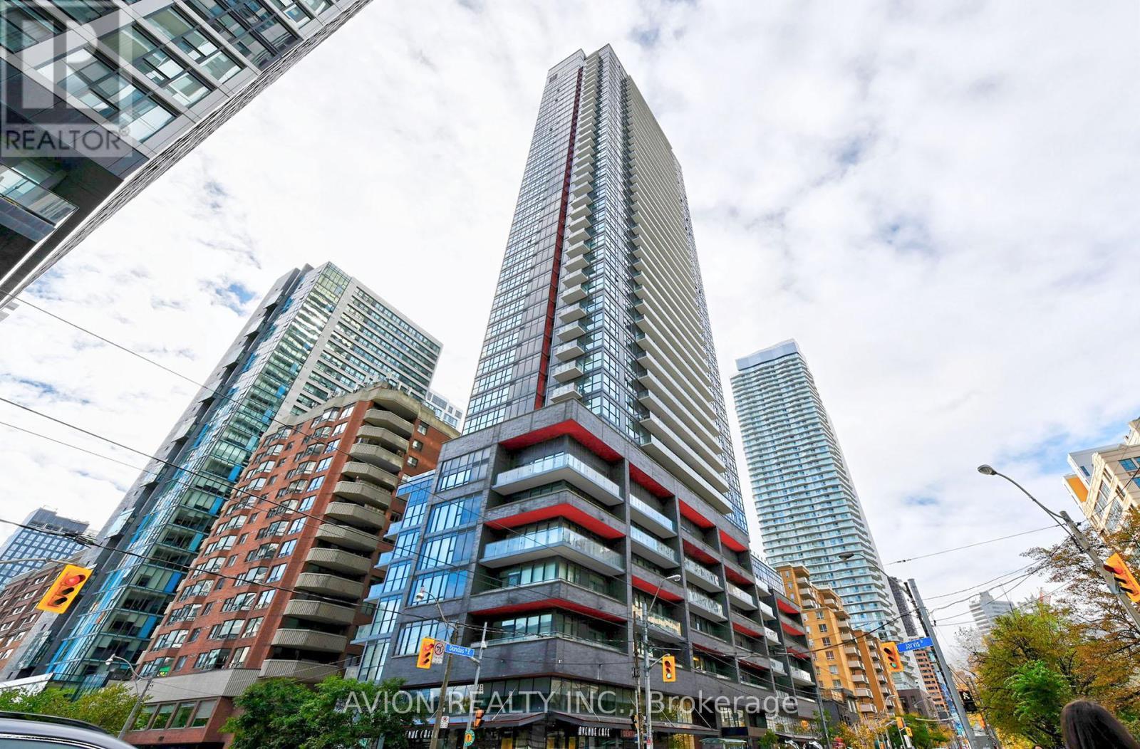 1207 - 159 Dundas Street E, Toronto, ON - Outdoor With Balcony With Facade