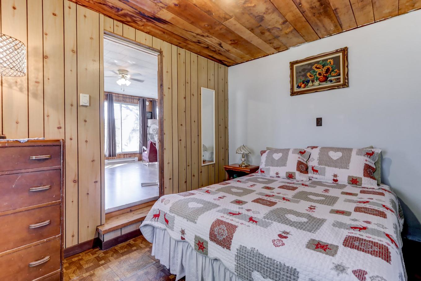 Chambre à coucher - 242 Route Du Lac-Rond N., Montcalm, QC - Indoor Photo Showing Bedroom