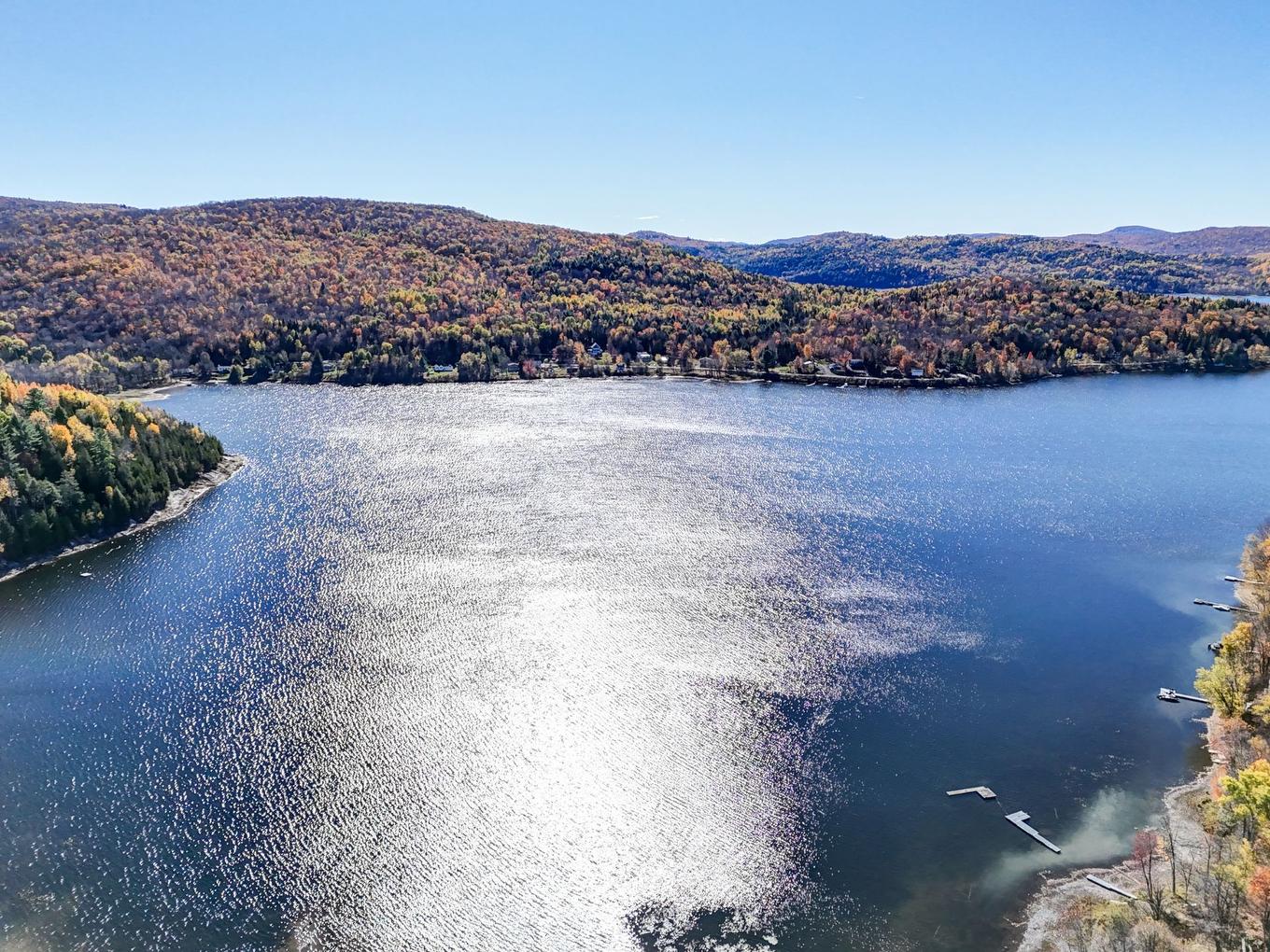 Photo aérienne - 242 Route Du Lac-Rond N., Montcalm, QC - Outdoor With Body Of Water With View