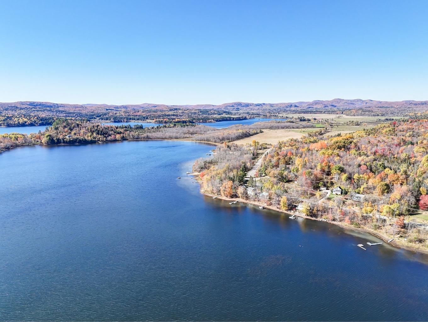 Photo aérienne - 242 Route Du Lac-Rond N., Montcalm, QC - Outdoor With Body Of Water With View