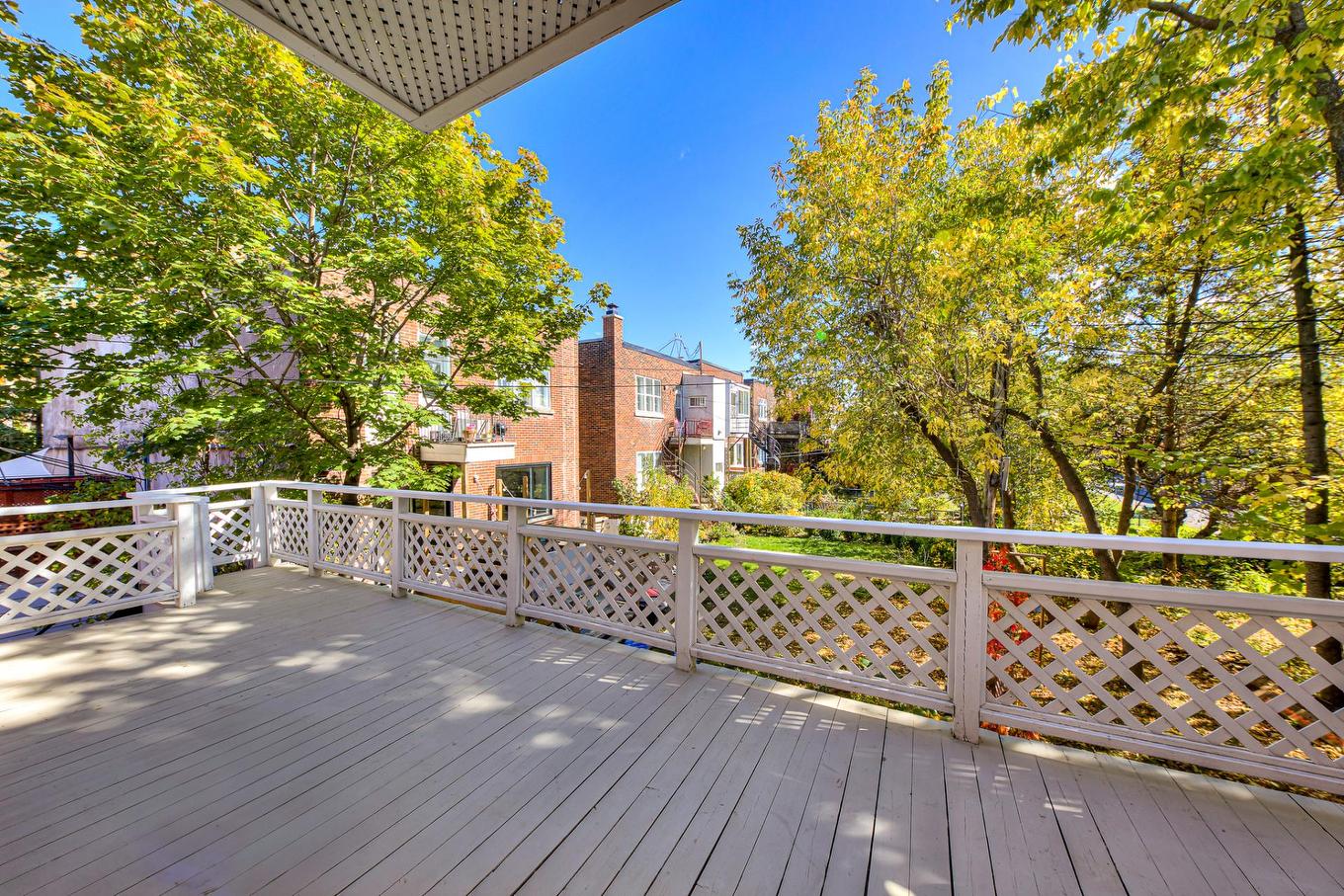 Balcony - 5872 Av. Somerled, Montréal (Côte-Des-Neiges/Notre-Dame-De-Grâce), QC - Outdoor With Exterior