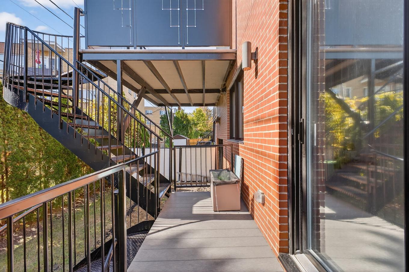 Balcony - 44 9E Avenue, Montréal (Lasalle), QC - Outdoor With Exterior