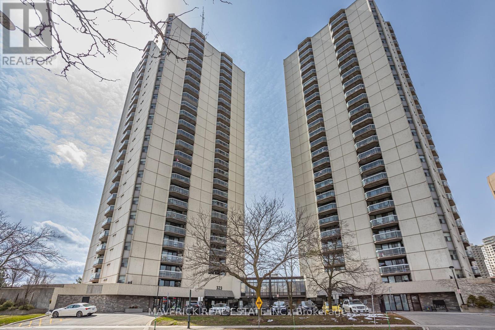 1405 - 323 Colborne Street, London East (East K), ON - Outdoor With Facade