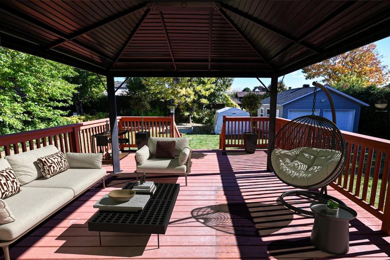 Balcon - 13Z 46E Avenue E., Blainville, QC - Outdoor With Deck Patio Veranda With Exterior