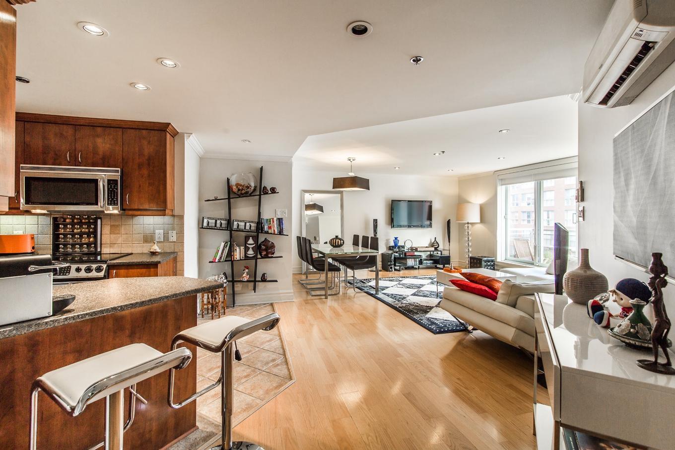 Living room - 409-505 Rue Lucien-L'Allier, Montréal (Ville-Marie), QC - Indoor