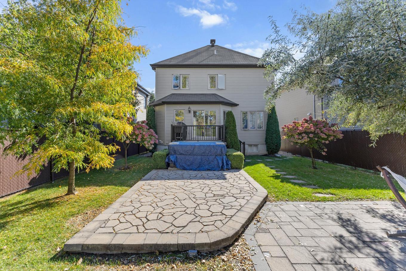 Cour - 10463 Rue Thomas-Paine, Montréal (Rivière-Des-Prairies/Pointe-Aux-Trembles), QC - Outdoor With Deck Patio Veranda