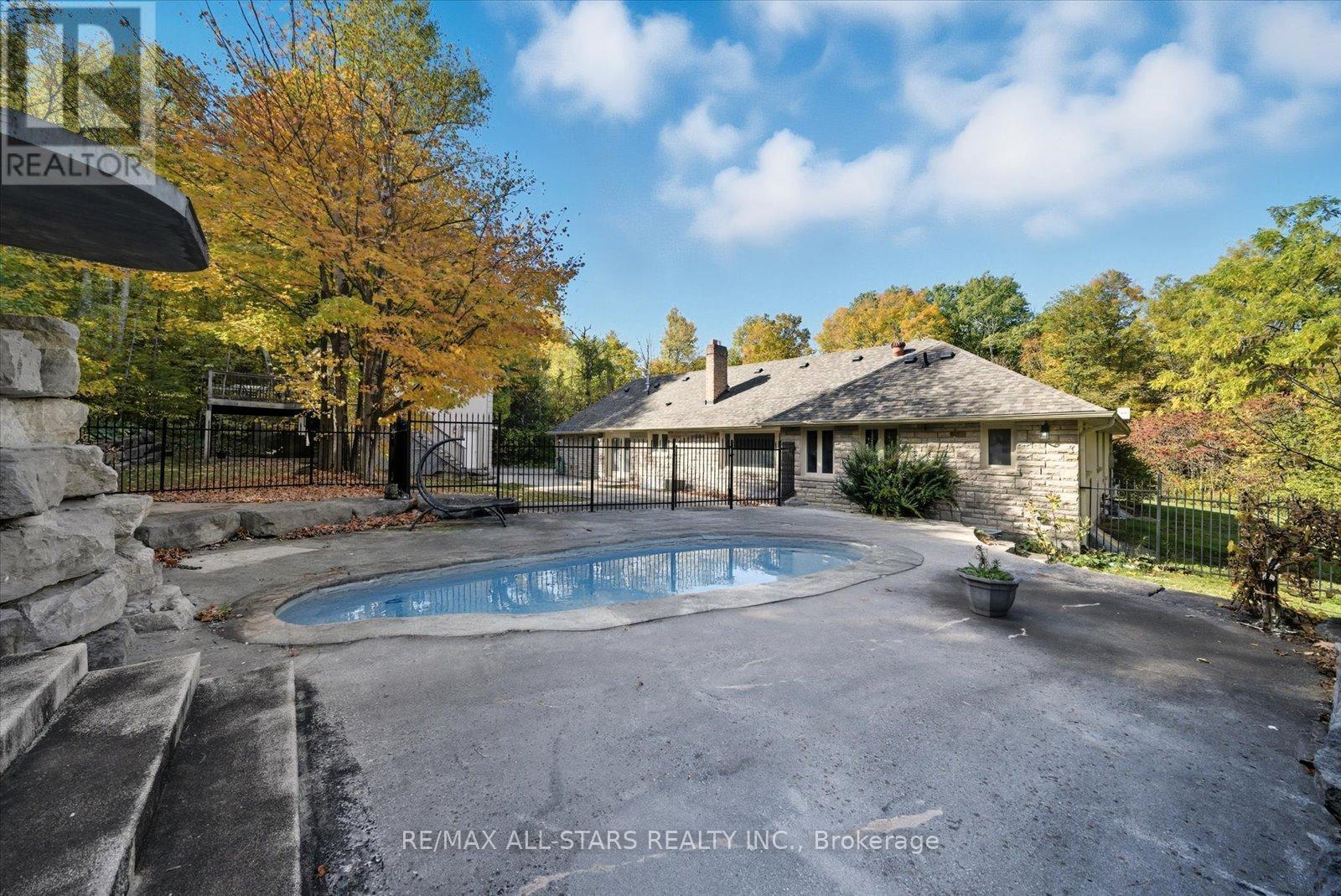 40 Algonquin Forest Drive, East Gwillimbury, ON - Outdoor With In Ground Pool