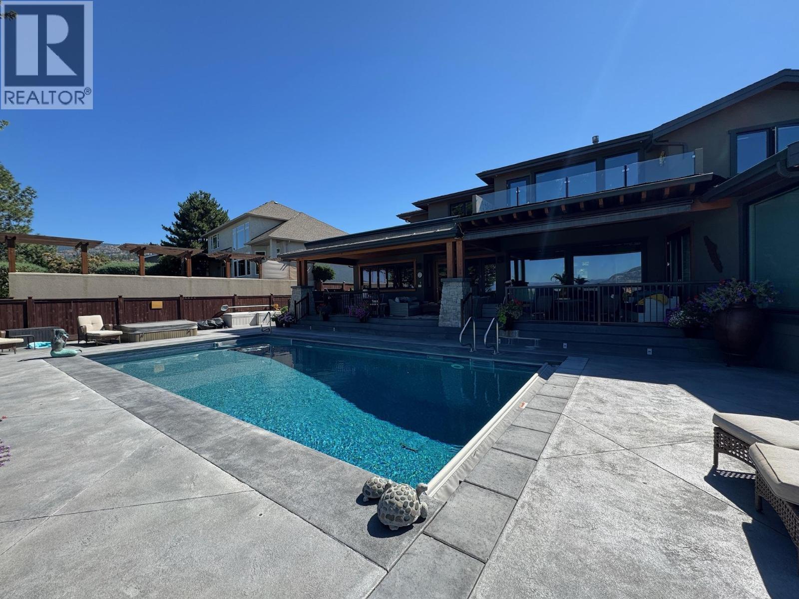 137 Westview Drive, Penticton, BC - Outdoor With In Ground Pool With Deck Patio Veranda