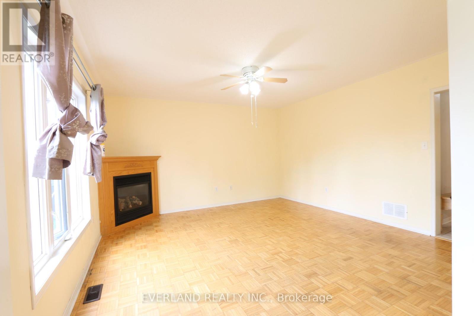 Upper - 49 Falling River Drive, Richmond Hill, ON - Indoor Photo Showing Other Room With Fireplace