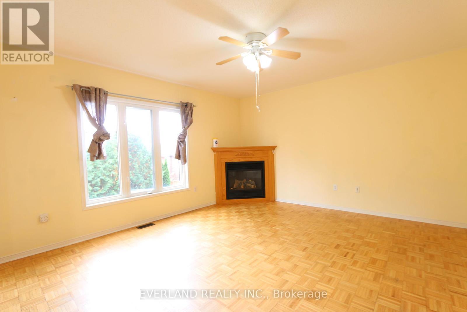 Upper - 49 Falling River Drive, Richmond Hill, ON - Indoor Photo Showing Other Room With Fireplace