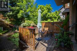 Spacious front deck -