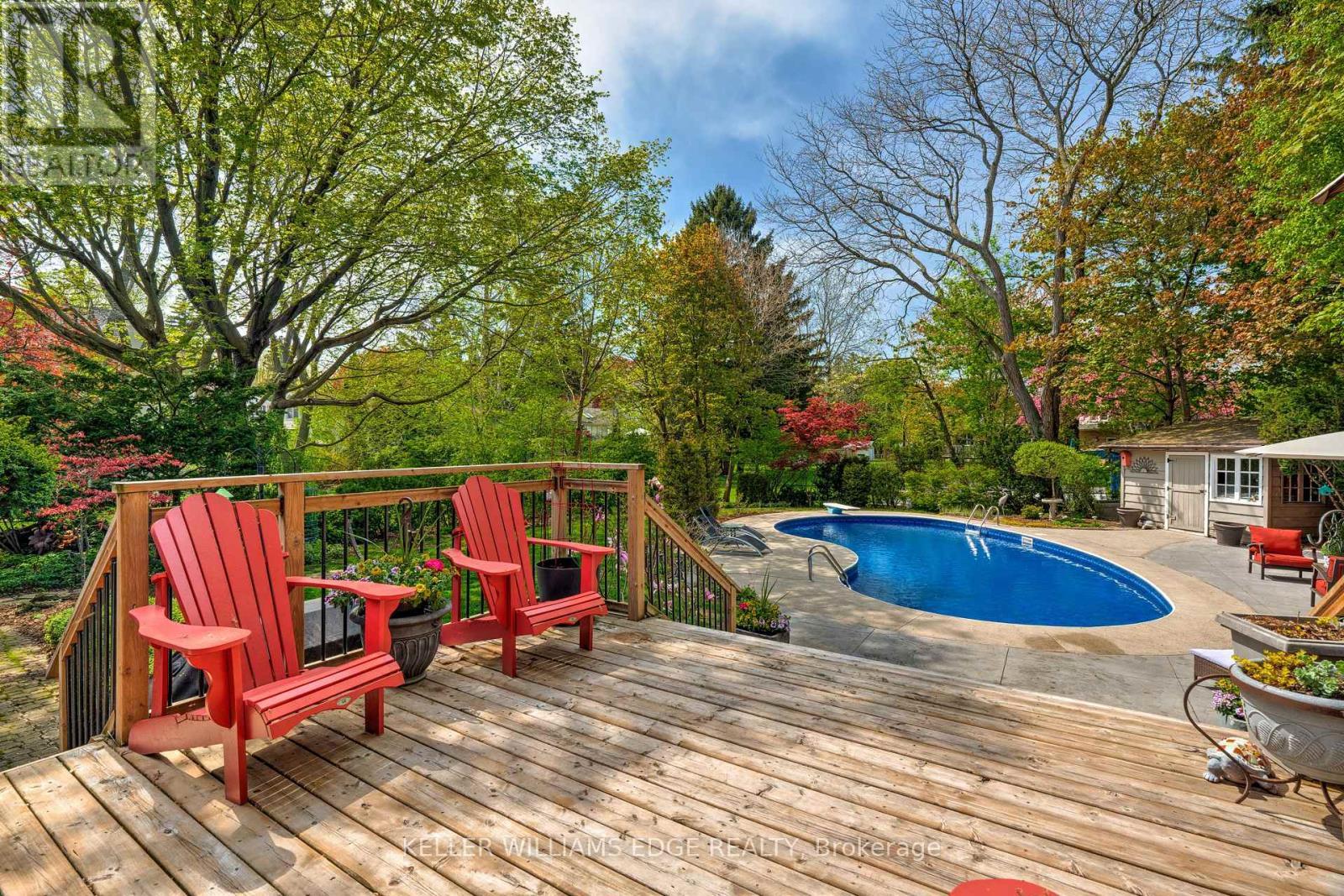 4391 Lakeshore Road, Burlington, ON - Outdoor With Deck Patio Veranda With Backyard