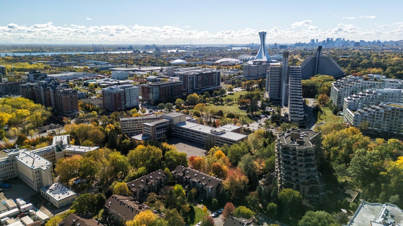 Photo aérienne - 5554 Place De Jumonville, Montréal (Rosemont/La Petite-Patrie), QC - Outdoor With View