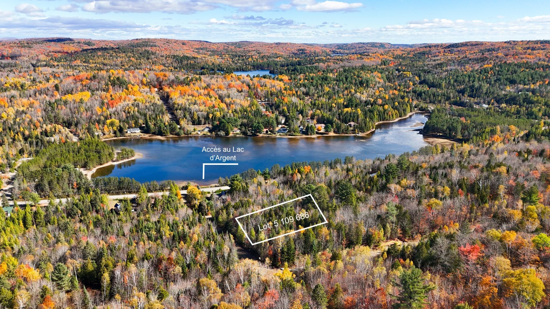 Vue d'ensemble - Rue Marcelle-Ferron, Chertsey, QC