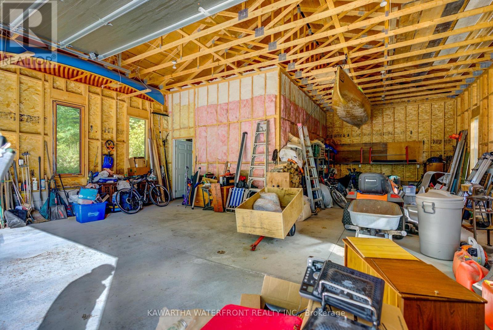 Garage Interior - 31 Shadow Lake 40 Road, Kawartha Lakes (Somerville), ON - Indoor Photo Showing Other Room