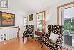 Family Room with Vaulted Ceiling & Gas Fireplace -