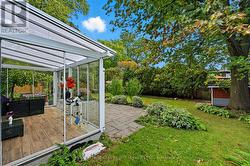 Three-Season Glass Sunroom off Family Room -