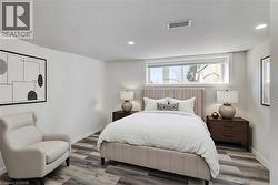 Virtually staged Bedroom 1 -