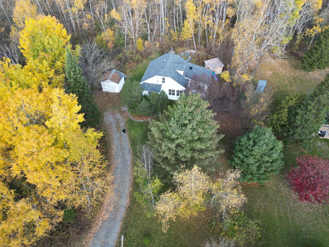 Photo aérienne - 504 Rue Beauchemin, Val-D'Or, QC - Outdoor With View