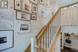 Coming upstairs - feature Wall -
