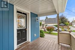 Front entry with covered porch -