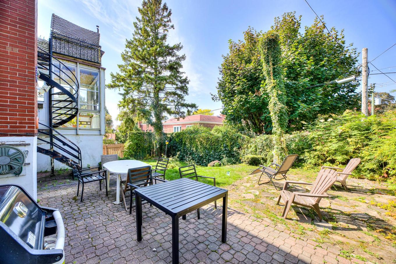 Backyard - 4209 Av. Isabella, Montréal (Côte-Des-Neiges/Notre-Dame-De-Grâce), QC - Outdoor