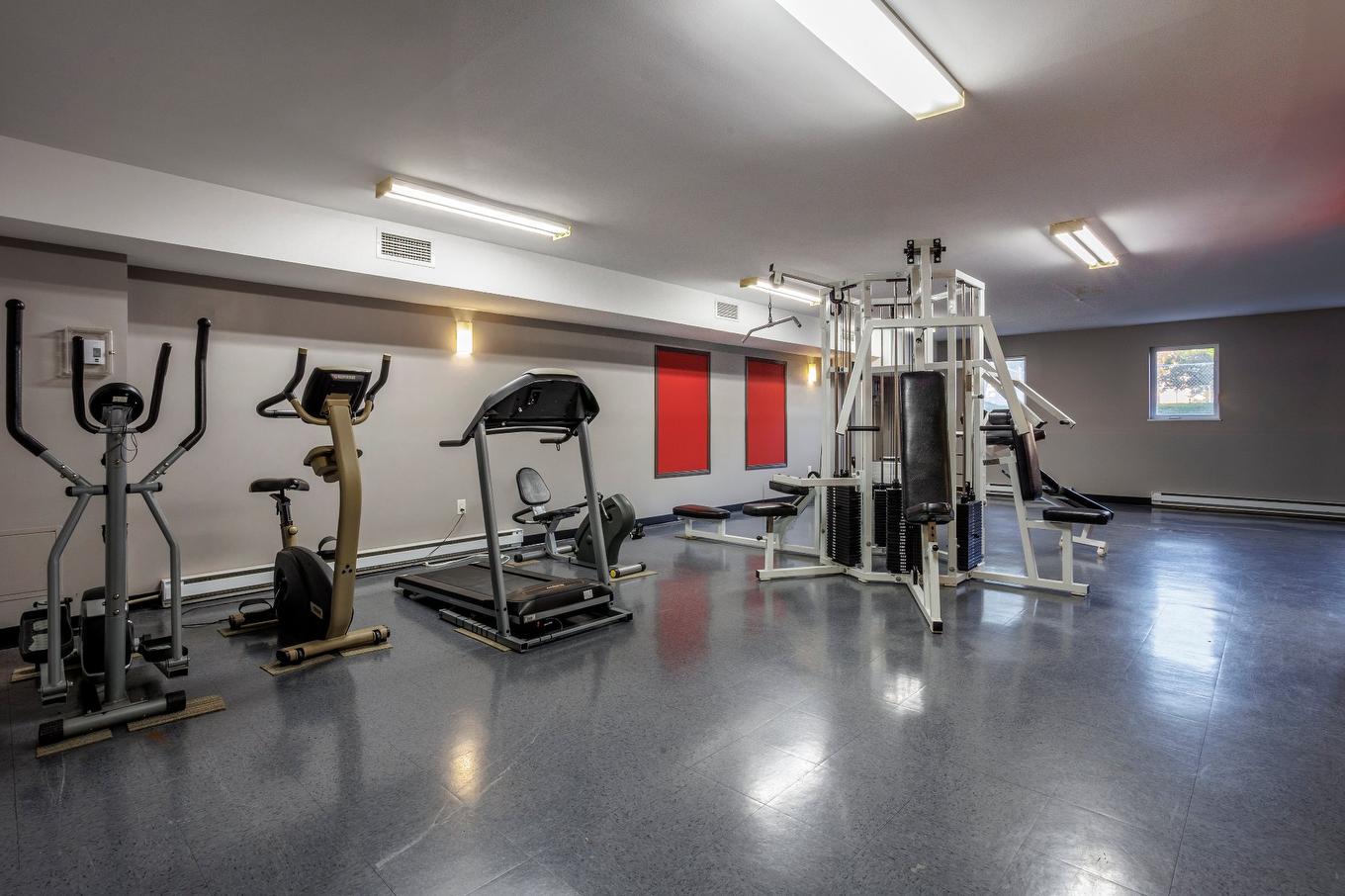 Salle d'exercice - 112-3415 Boul. Albert-Chrétien, Québec (Beauport), QC - Indoor Photo Showing Gym Room