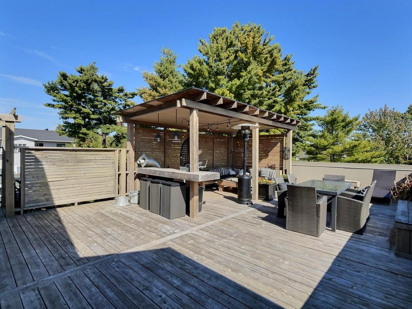 Patio - 953 Boul. Thibeau, Trois-Rivières, QC - Outdoor With Deck Patio Veranda With Exterior