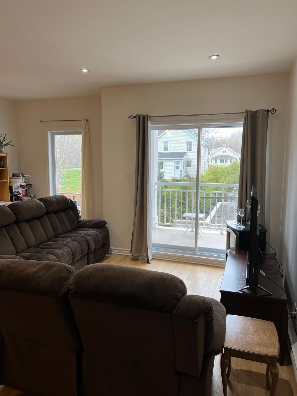 Salon - B2-50 Rue Lower Maple, Hudson, QC - Indoor Photo Showing Living Room