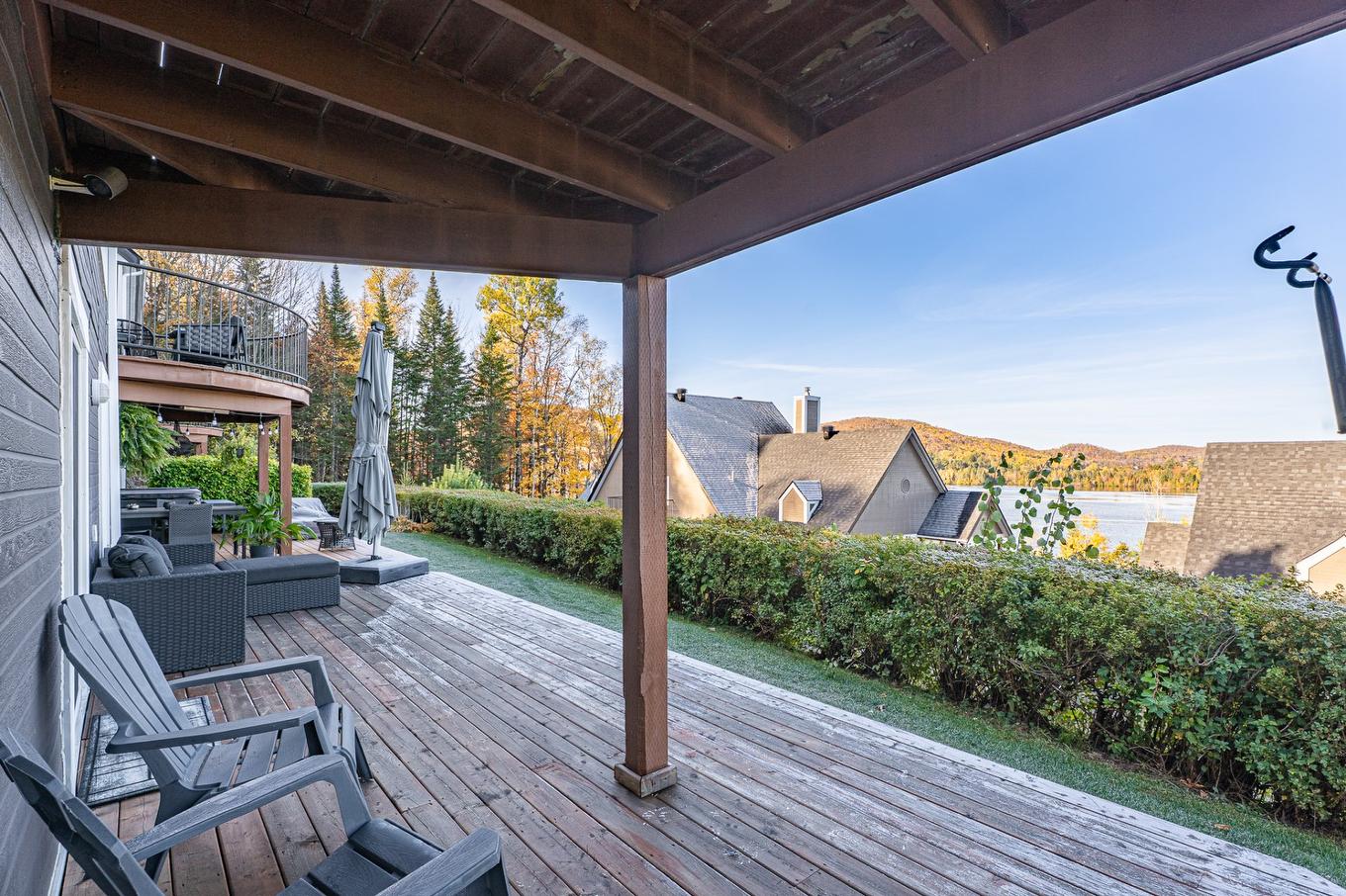 Patio - 10-200 Rue St-Venant, Sainte-Agathe-Des-Monts, QC - Outdoor With Deck Patio Veranda With Exterior