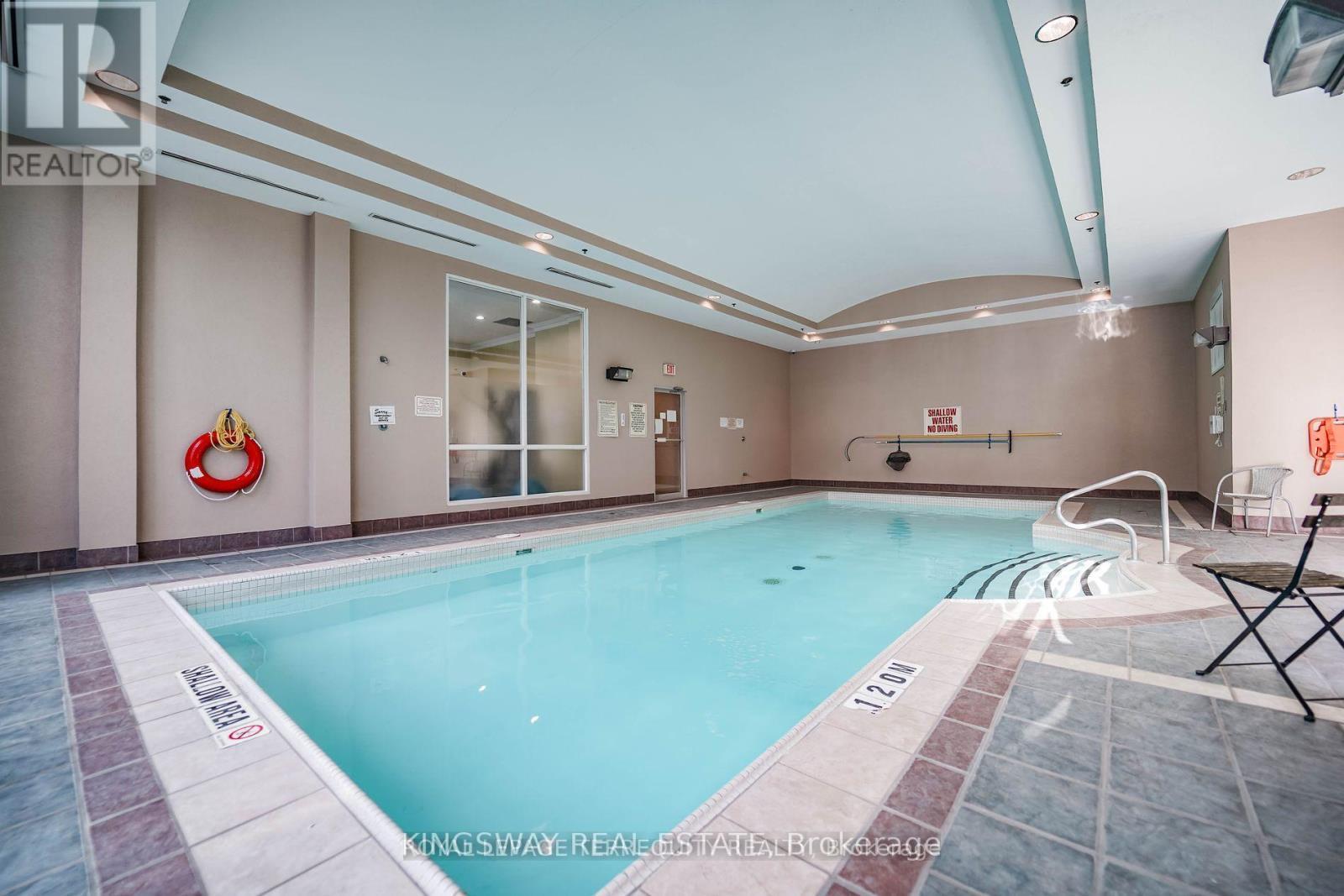 812 - 7 Lorraine Drive, Toronto, ON - Indoor Photo Showing Other Room With In Ground Pool