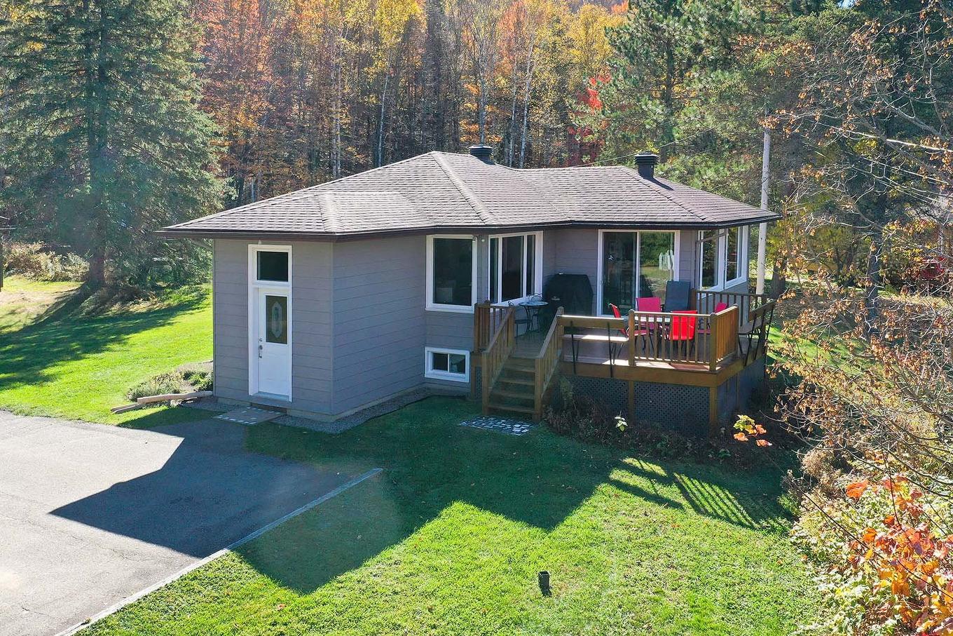 Frontage - 456 Ch. David, Lac-Supérieur, QC - Outdoor With Deck Patio Veranda