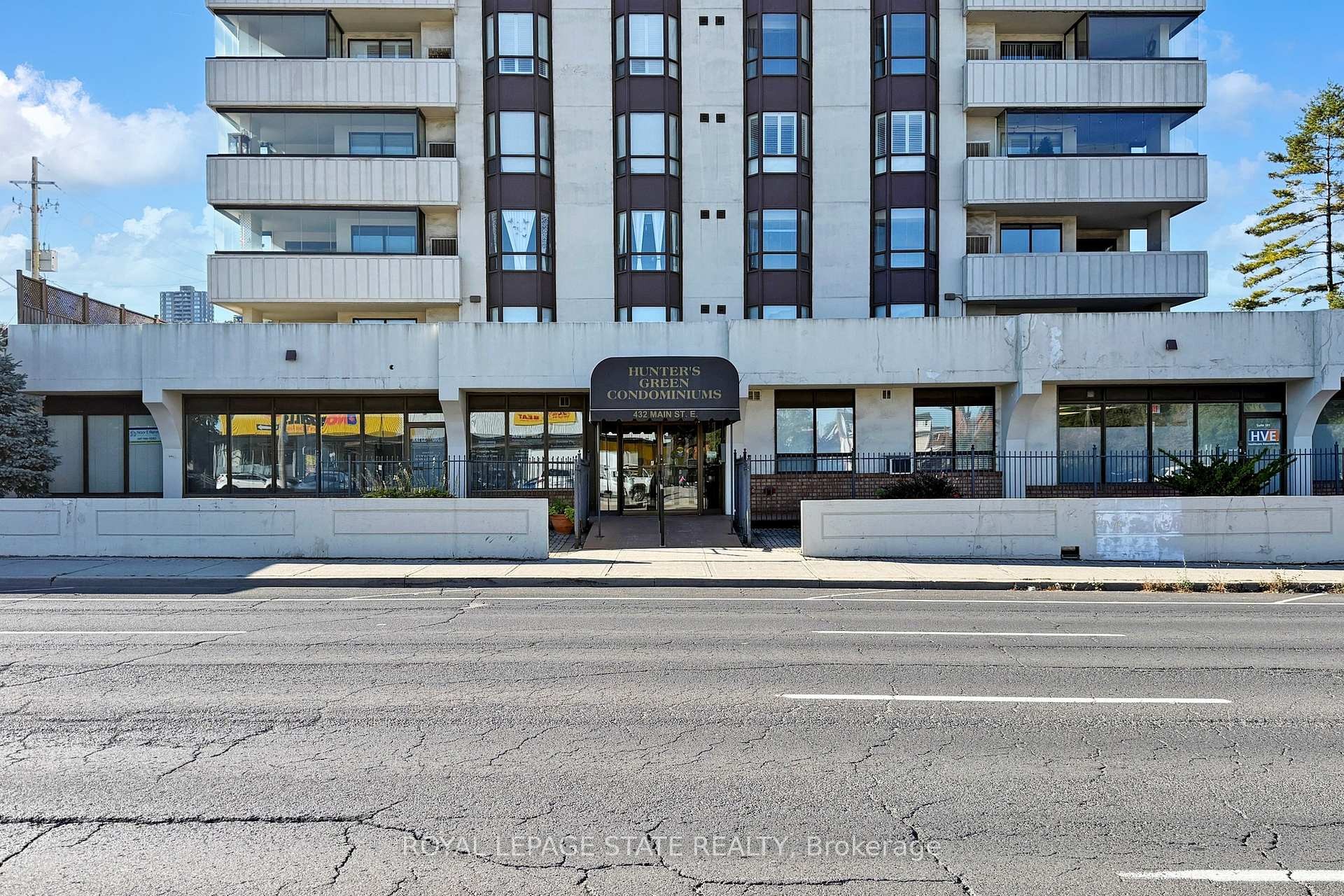 1002-432 Main Street, Hamilton, ON - Outdoor With Balcony With Facade